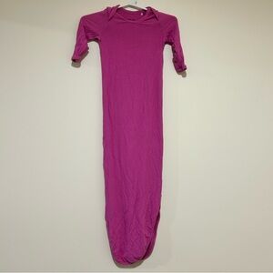 Little Sleepies Girls Pink Gown Size Newborn